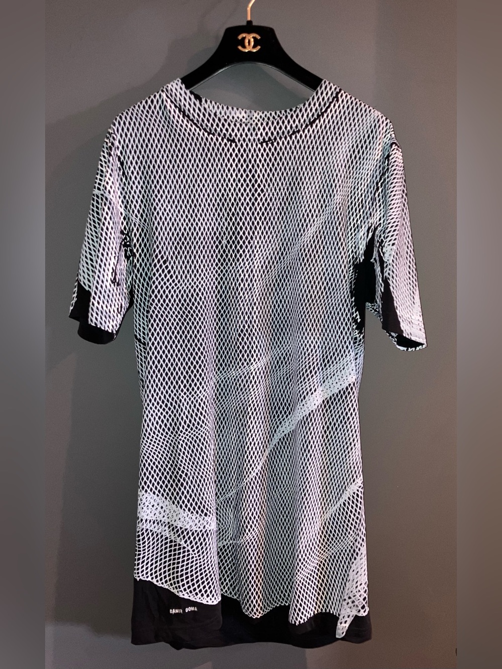 Damir Doma SS2011 “Save Your Dreams” Mesh Long Tee THEODOR N Size M